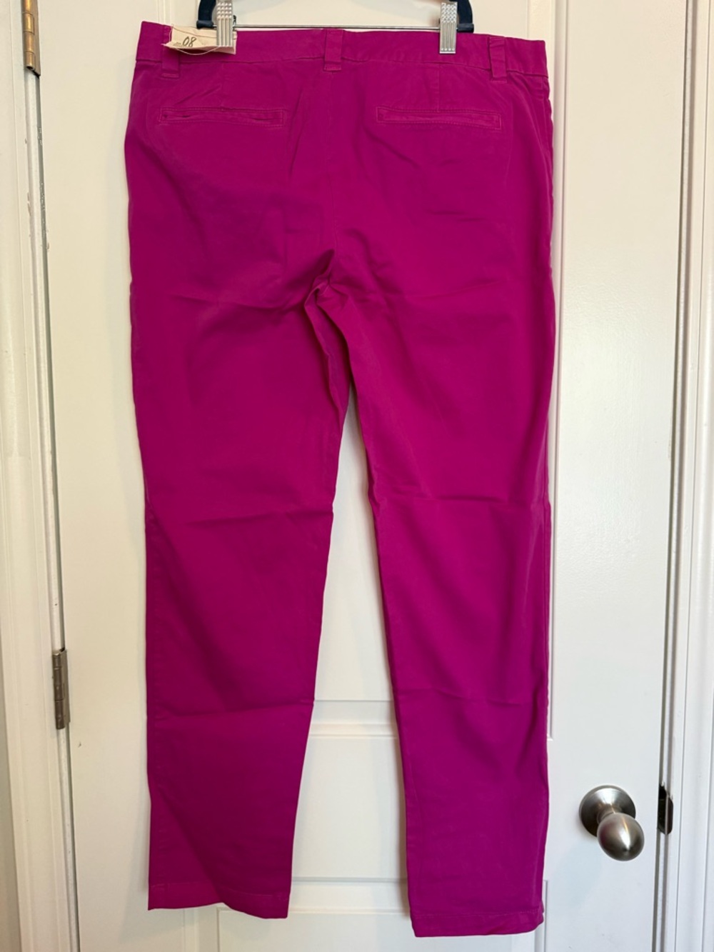 GAP Fuchsia Broken-In Straight Khaki - Picture 4 of 5